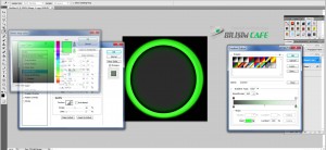 photoshop logo tasarimi