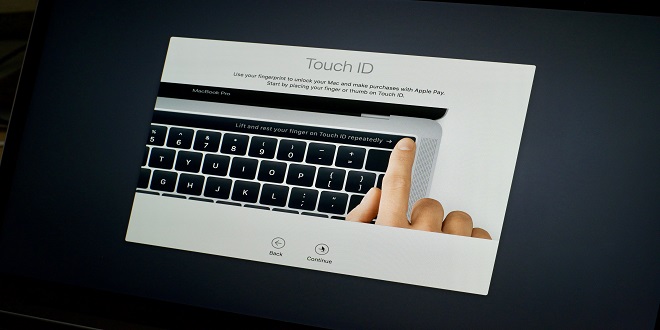 macbook pro touch id kurulumu