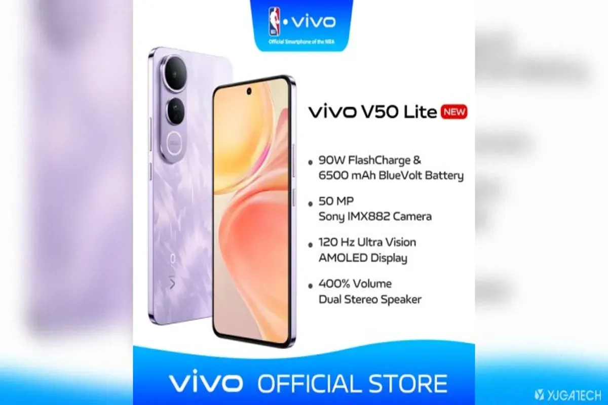 vivo V50 Lite 5G: Modern Tasarım ve Uygun Fiyat
