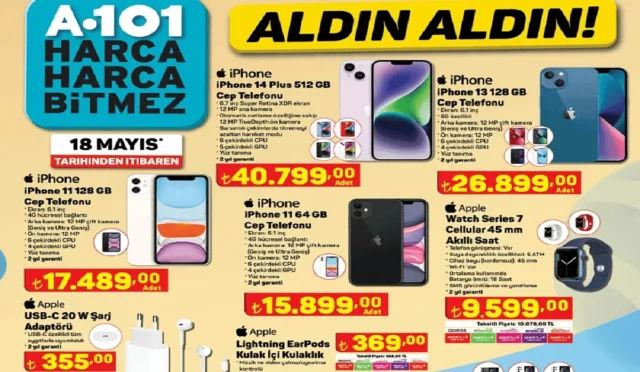 A101 iPhone 16 Fiyatları: Uygun Kampanya Ayrıntıları