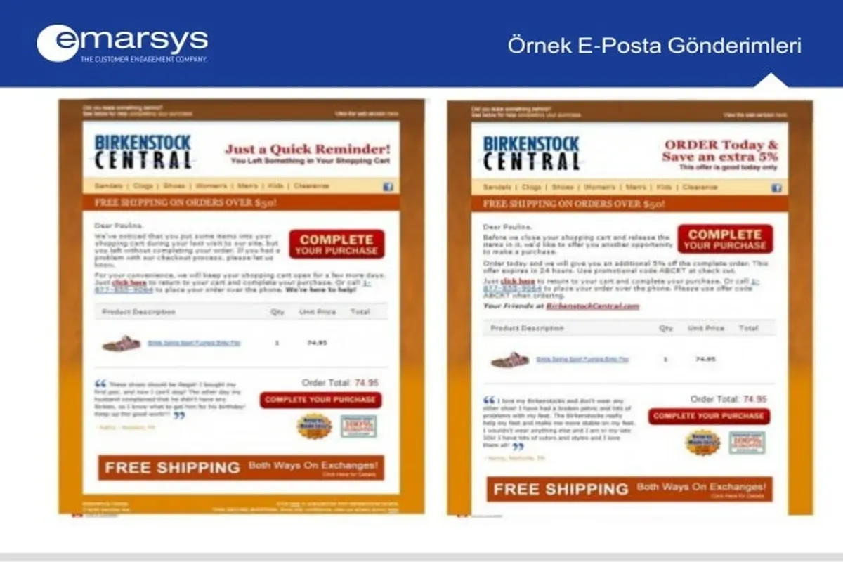 Terk Edilmiş Sepet E-postası: Müşteri Dönüşümünü Artırın