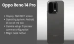 Oppo Reno 14 Pro: Tasarım ve Özellikleri Hakkında Bilgi